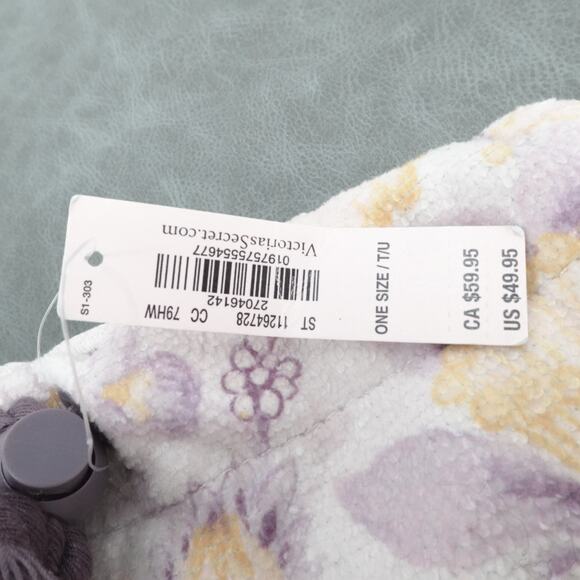 Victoria's Secret Packable Floral Stripe Beach Towel 2 in 1 Backpack Style 62x36 - Picture 5 of 9